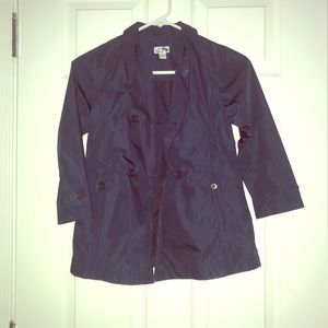 Light one layered raincoat for girls